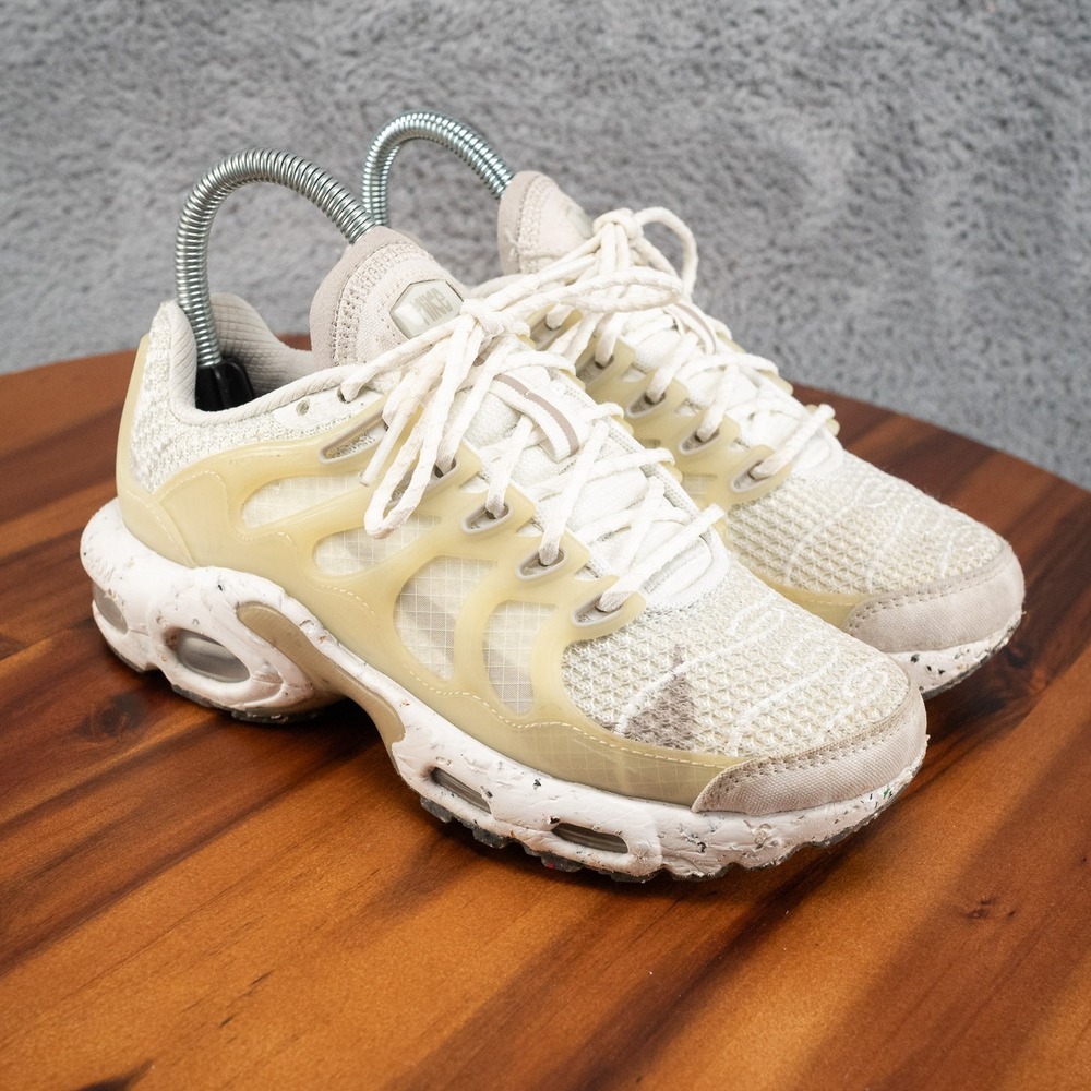 NIKE AIR MAX TERRASCAPE PLUS SUMMIT WHITE SHOES DN4590-100 MENS SIZE 3.5 WMNS 5